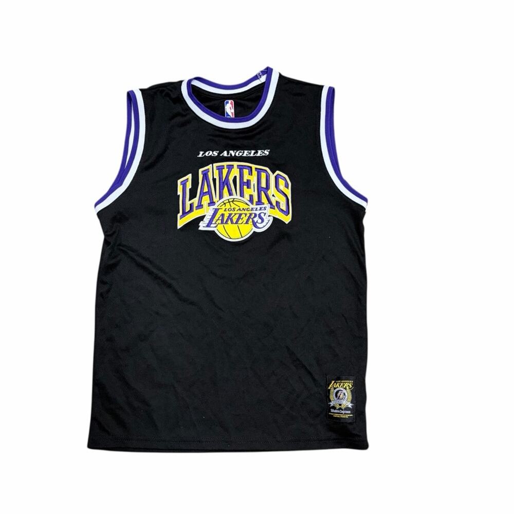 NBS Los Angeles Lakers Black Jersey Big Kids 18-20